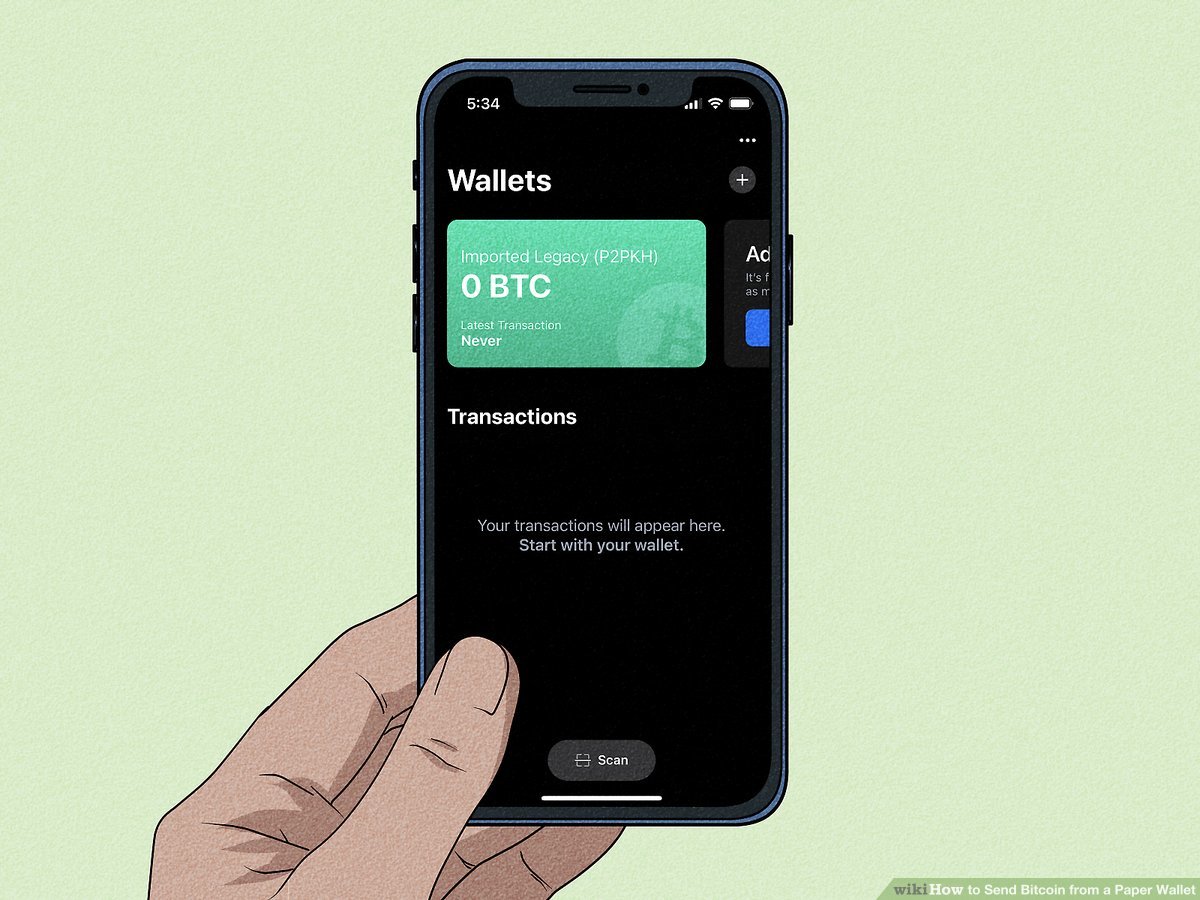 How to Convert Cryptocurrency from a Paper Wallet into Cash