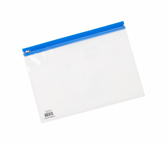 A4+ Popper Wallets Clear 5 Pack - Gompels - Care & Nursery Supply Specialists