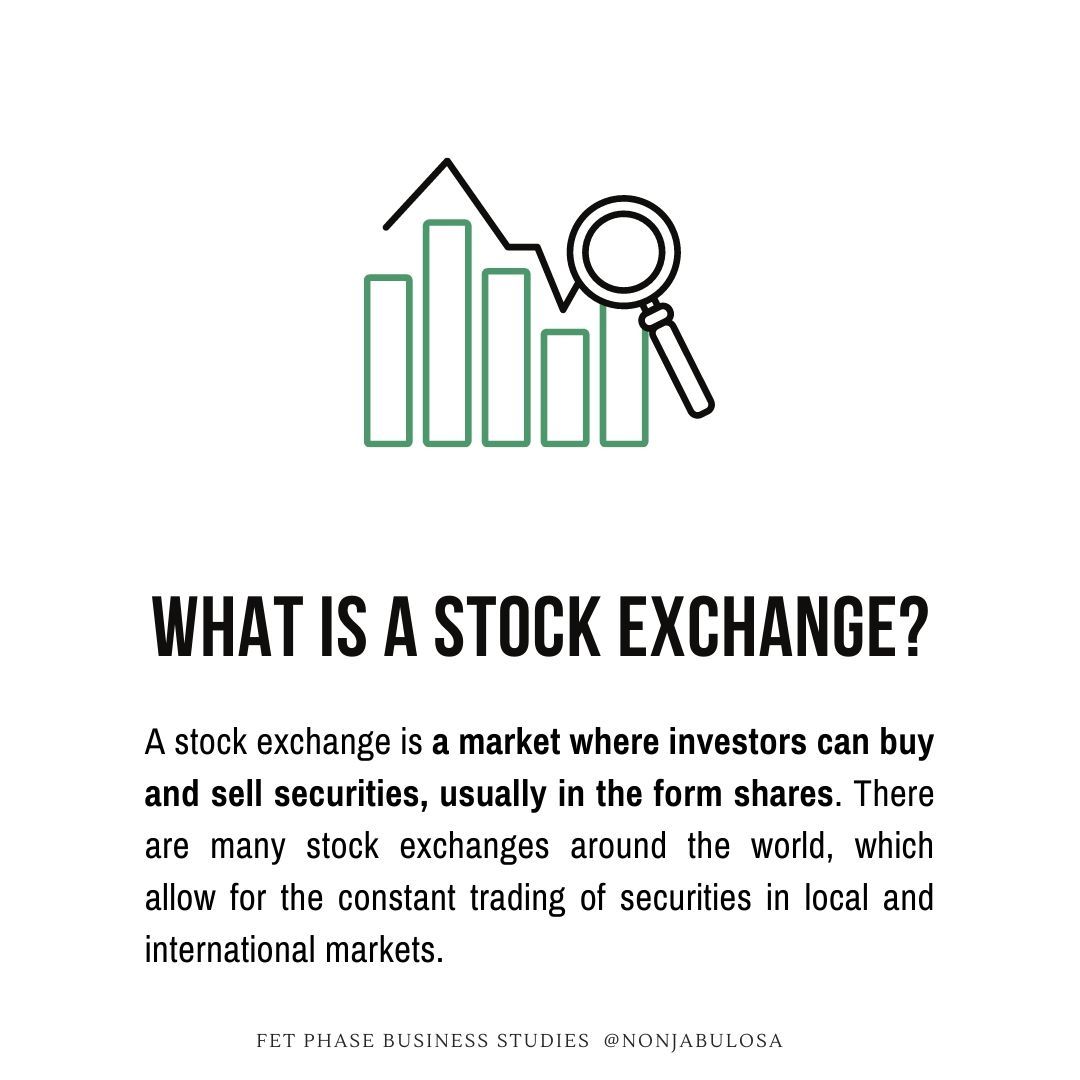 Stock exchange - Wikipedia