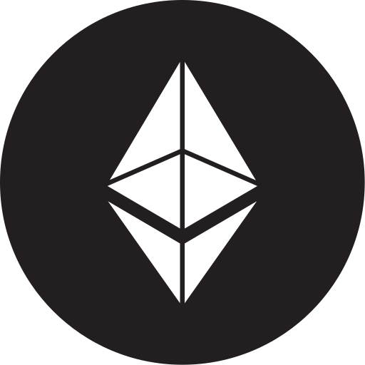Ethereum ETH Icon | Cryptocurrency Flat Iconpack | Christopher Downer