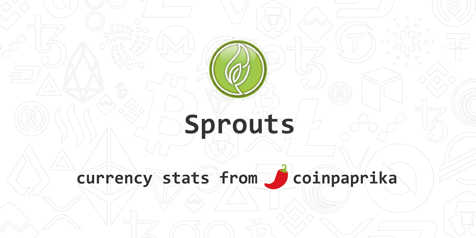 Sprouts price today, SPRTS to USD live price, marketcap and chart | CoinMarketCap