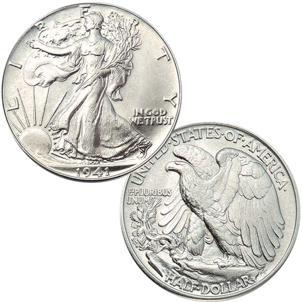Walking Liberty Half Dollars | Quality Coins | L&C Coins