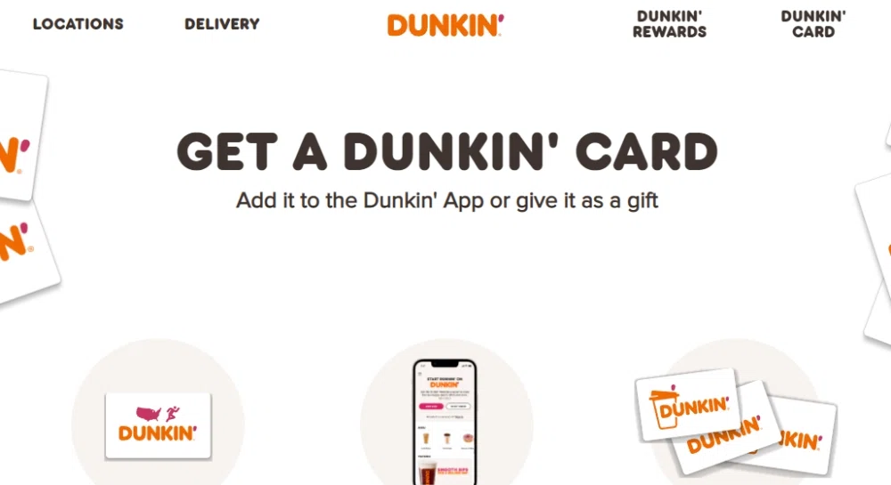 Dunkin Gift Card | Prezzee US eGift Cards