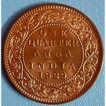 Buy British India King George VI Quarter Anna Coin Mumbai Online | Mintage World