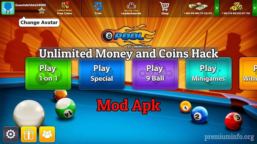 Download 8 Ball Pool MOD APK vbeta1 (Mod Menu) For Android