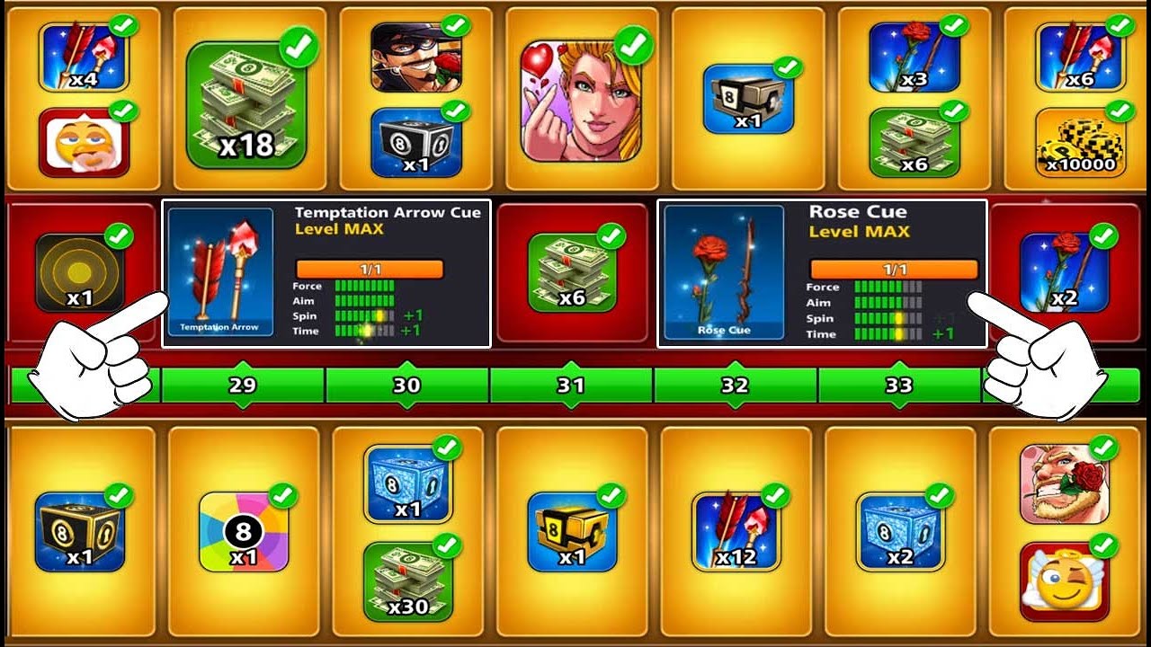 8 Ball Pool Mod APK (Unlocked All, Gratis Panjang, Menu)