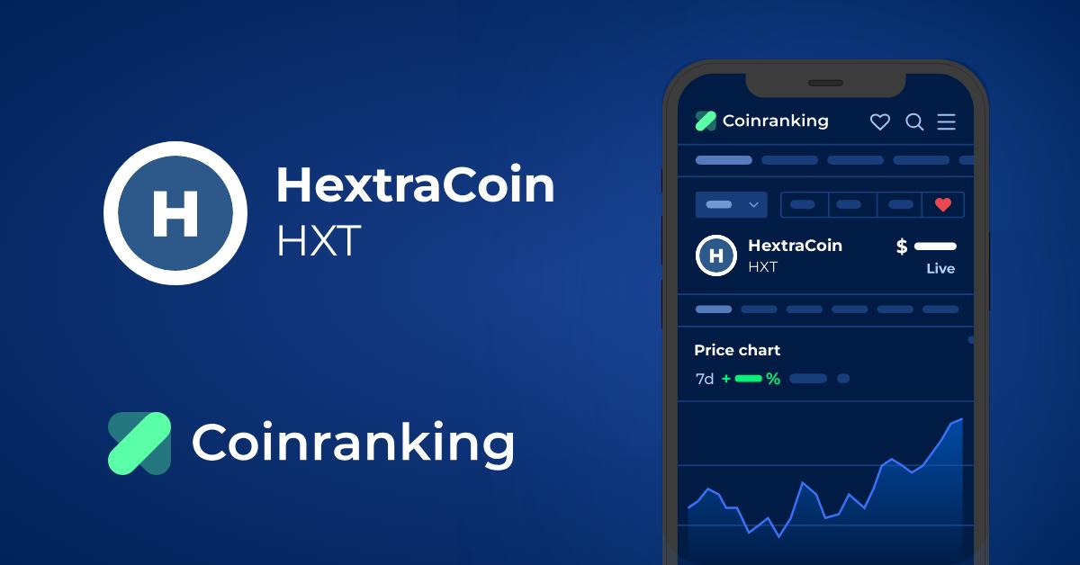 HextraCoin (HXT) to USD Converter/Calculator - CryptoGround