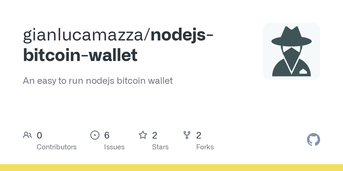 bitcoin-wallet · GitHub Topics · GitHub