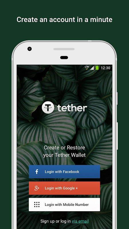 ‎Tether Wallet by Freewallet on the App Store