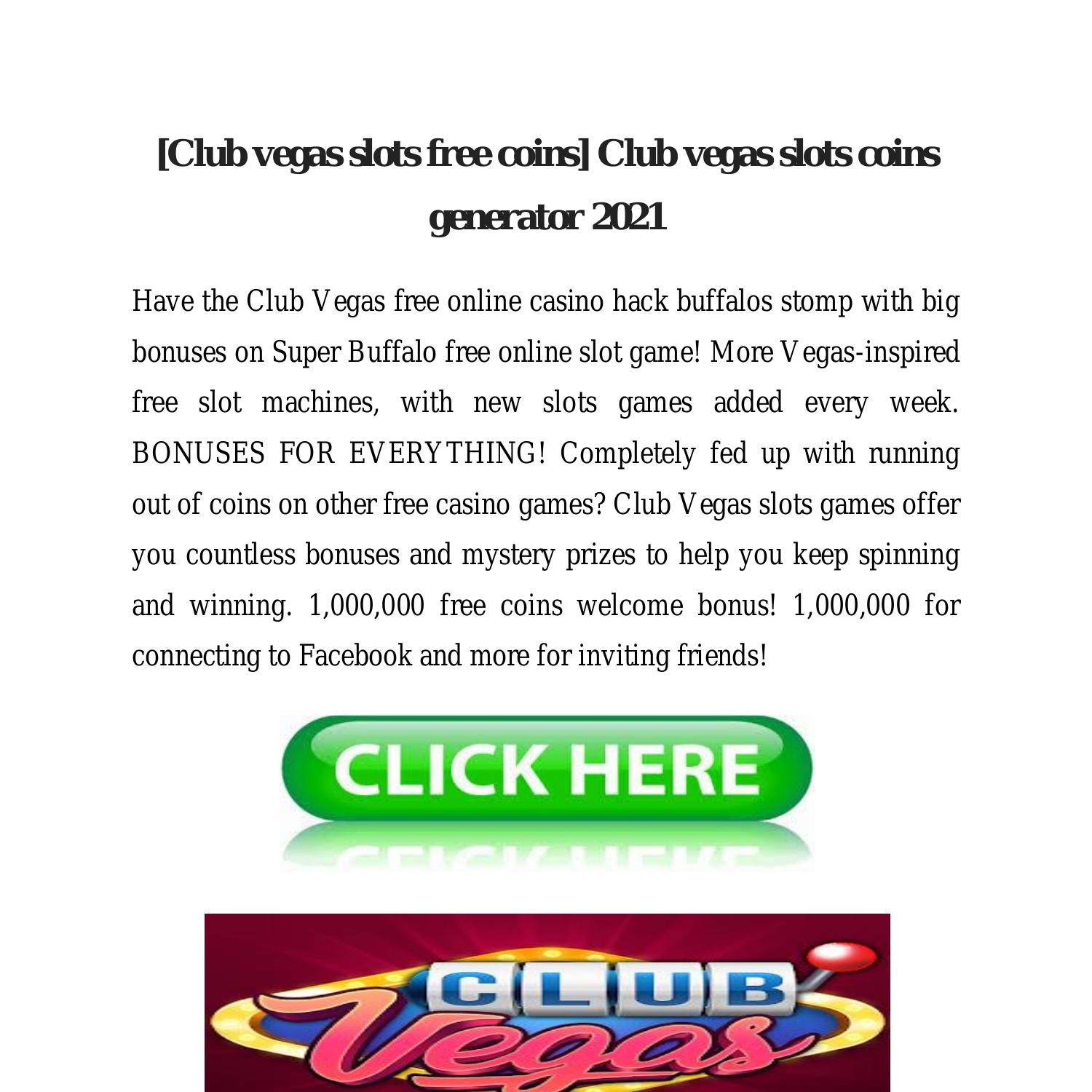 [Free Coins] Club Vegas Slots Mod Products from my-store