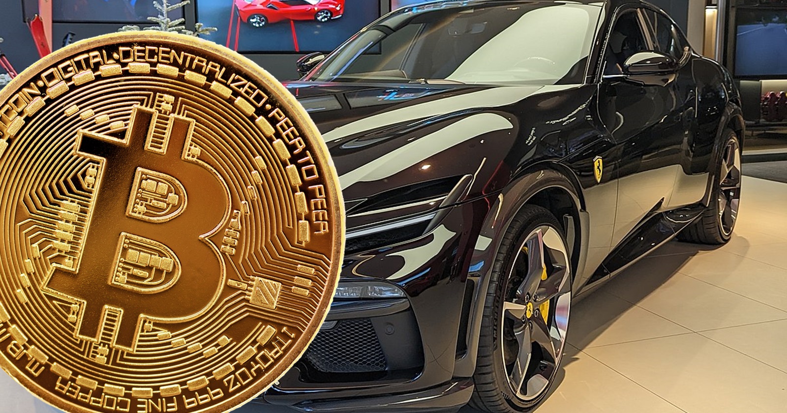 You Can Now Buy A Ferrari With Bitcoin | The New Money