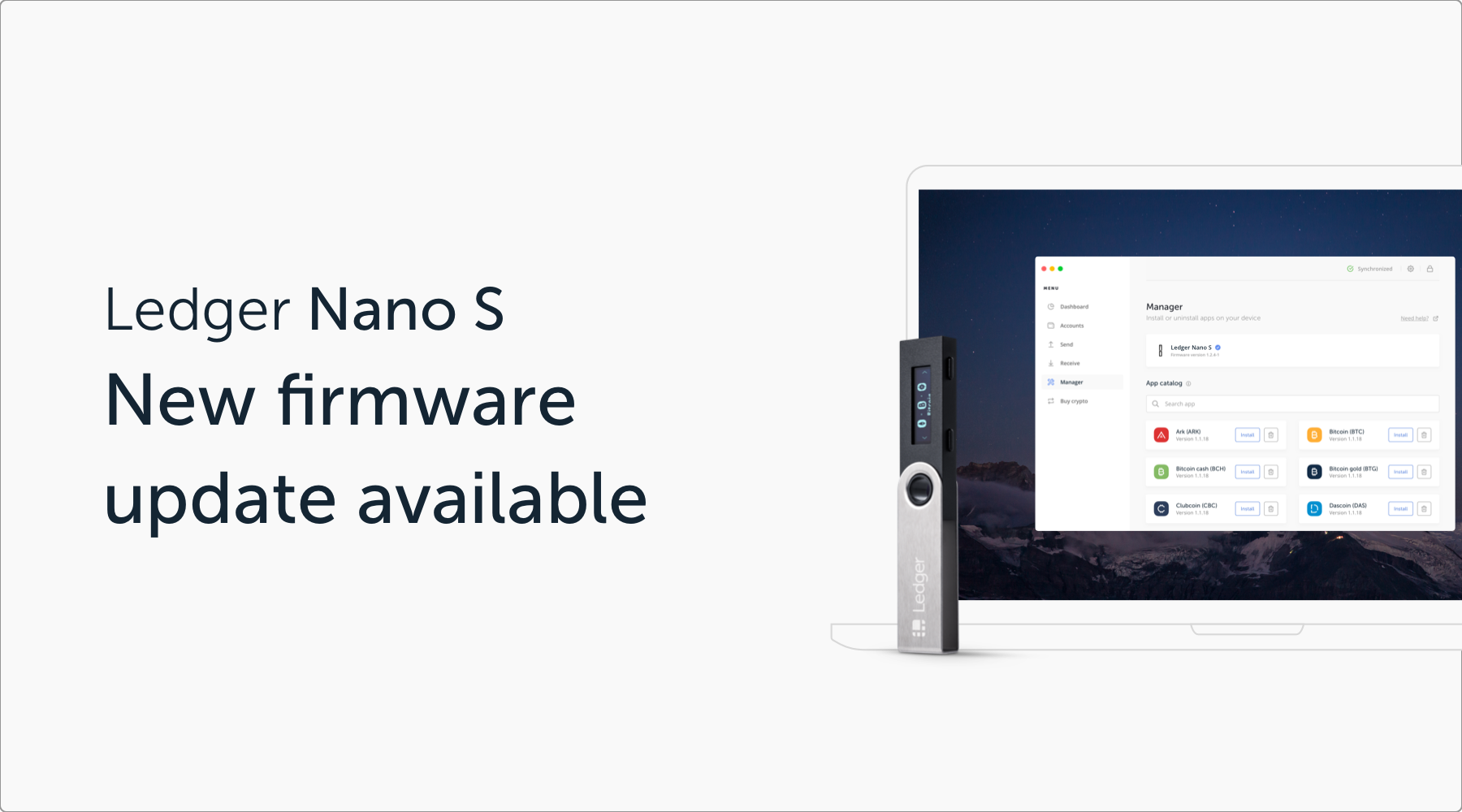 How to update Ledger Nano S, Nano X firmware - Upgrade Ledger device