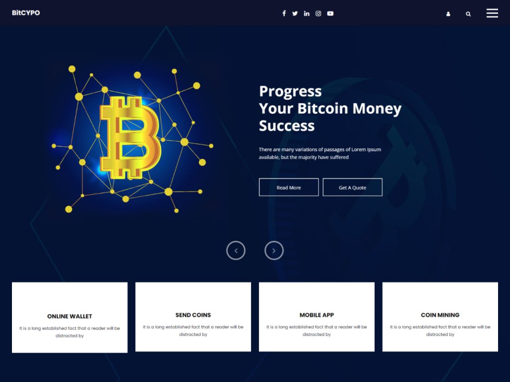 Top 15 Crypto and Blockchain Responsive HTML Templates in | Electron Themes