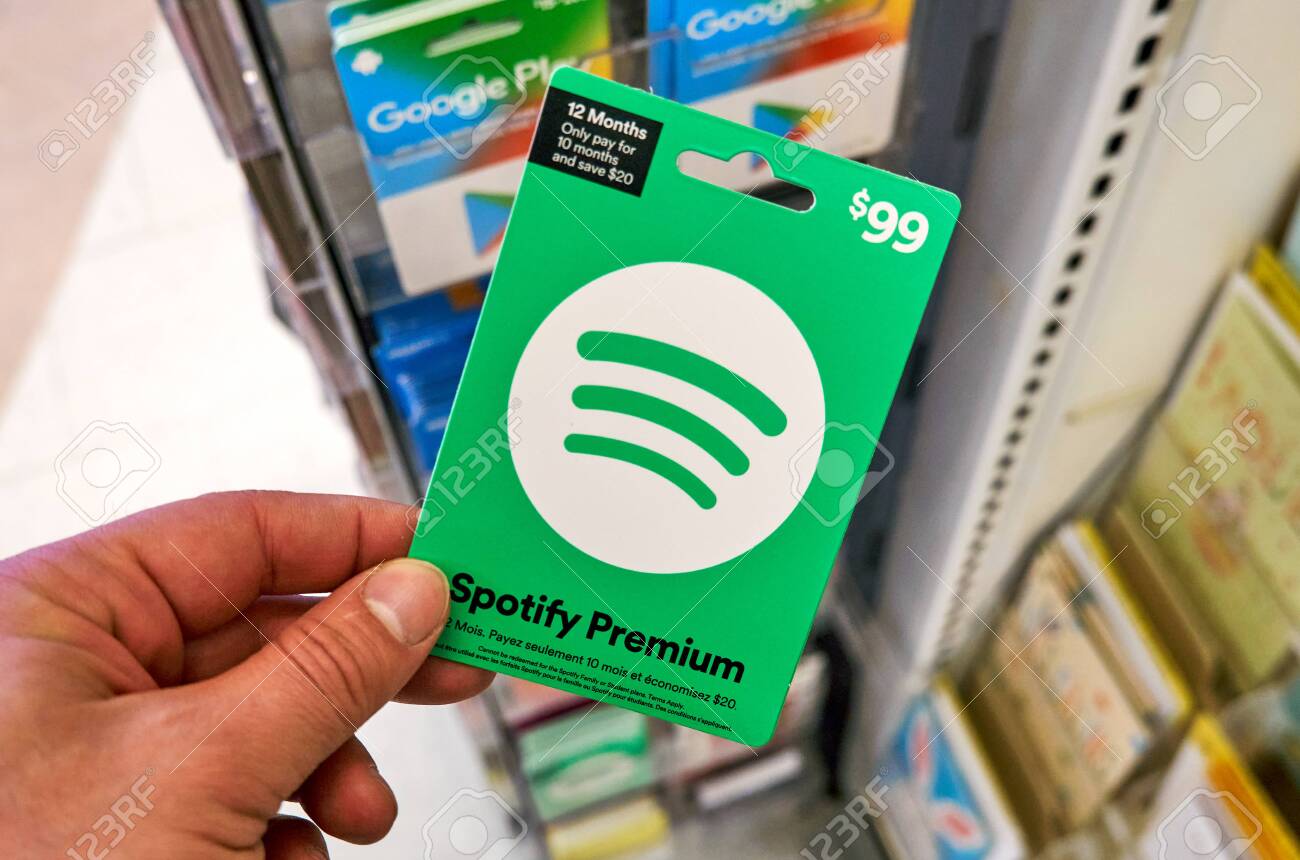 Buy Spotify premium 1 year - Canada (family subsc for $10