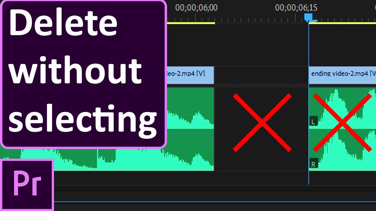 How to Edit Faster Using the Ripple Delete Shortcut In Premiere Pro CC - Handcraft Films