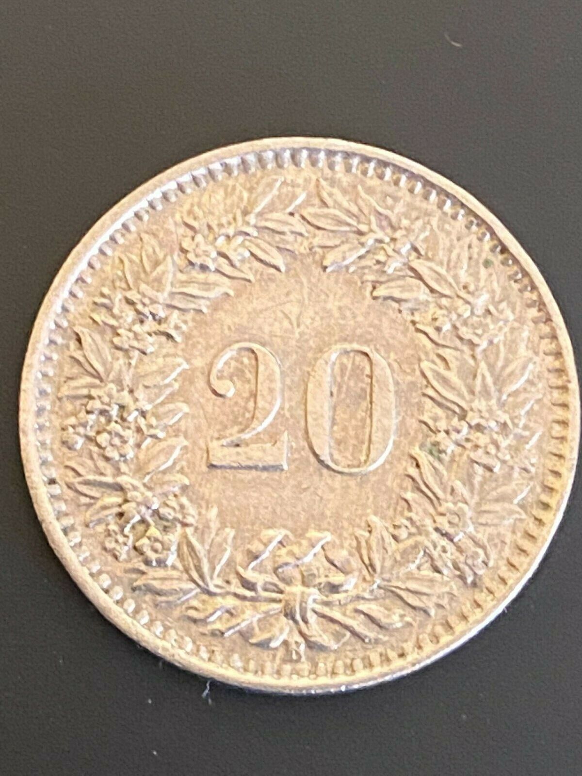 20 Rappen (Libertas; nickel) - Switzerland (date) – Numista