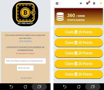Claim Bitcoin - Mobile Faucet for Cubot Cheetah 2 - free download APK file for Cheetah 2
