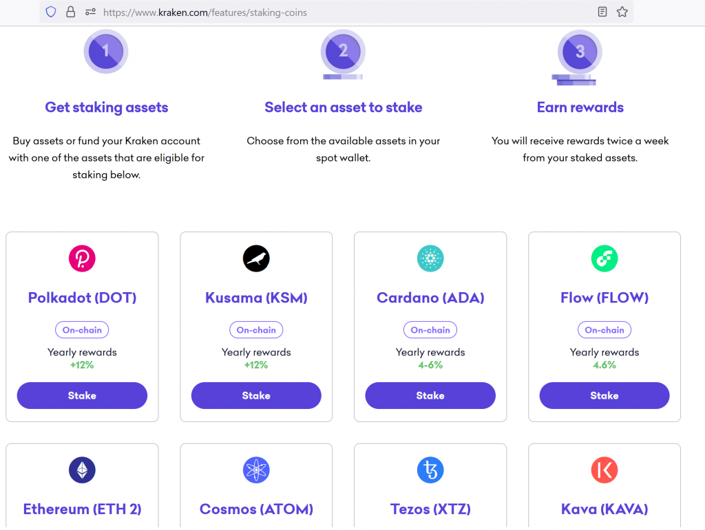 Coindesk offers some context: > Kraken’s staking service offered a 20% APY, prom | Hacker News