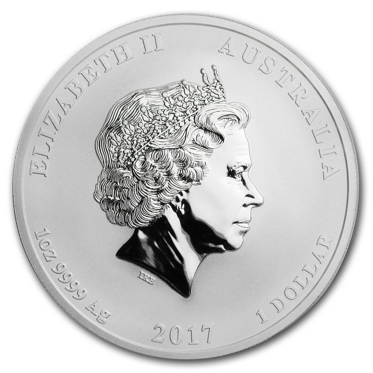 Dragon and Phoenix, Australia, 1 oz. silver coin! - bitcoinhelp.fun