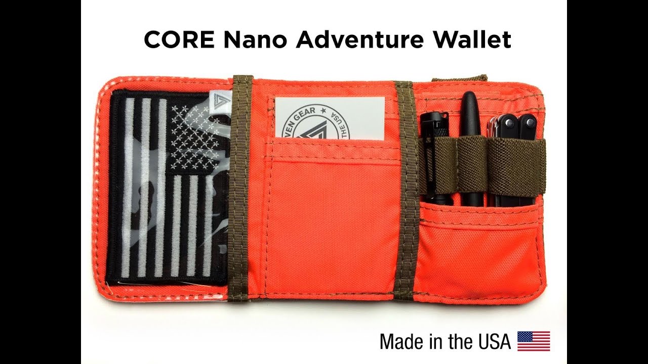 Triple Seven Gear – CORE Nano Adventure Wallet Kickstarter Campaign - Soldier Systems Daily
