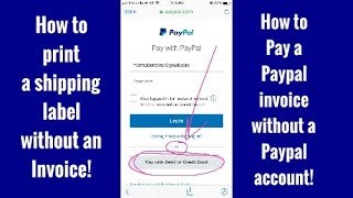 Paypal Create Shipping Label - US Global Mail