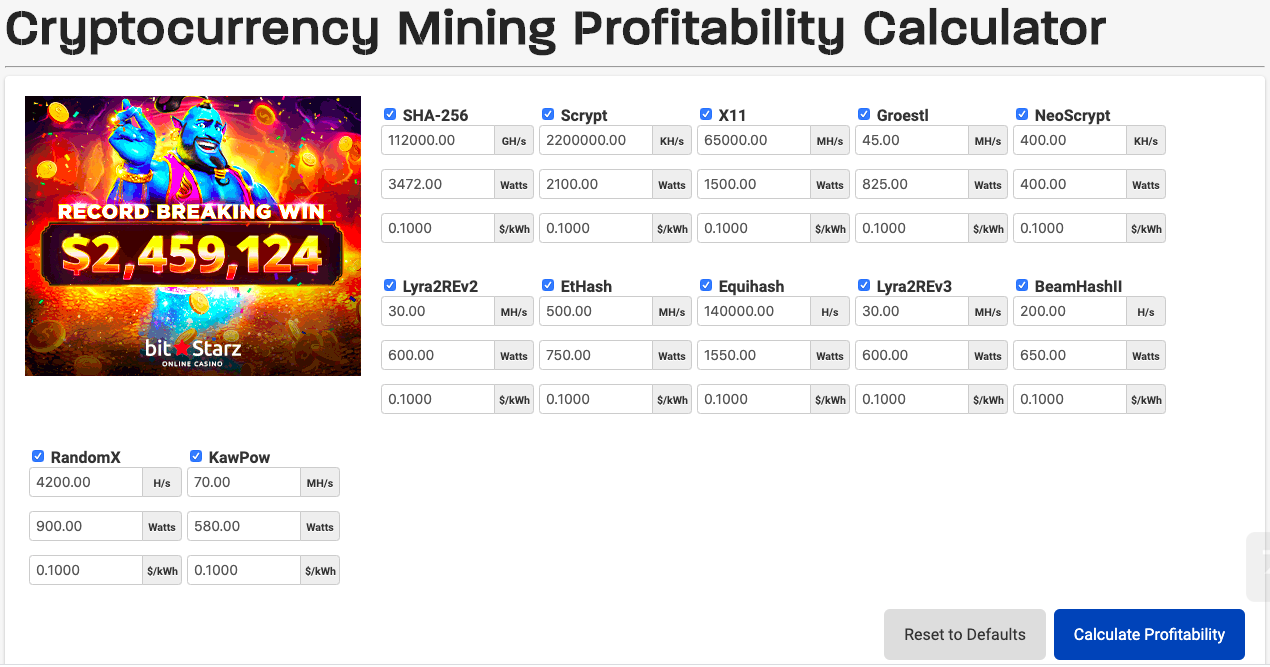 10 Best Crypto Mining Profitability Calculators in 