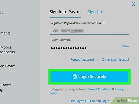 How to Log into My Paytm Account If I Forget the Password?