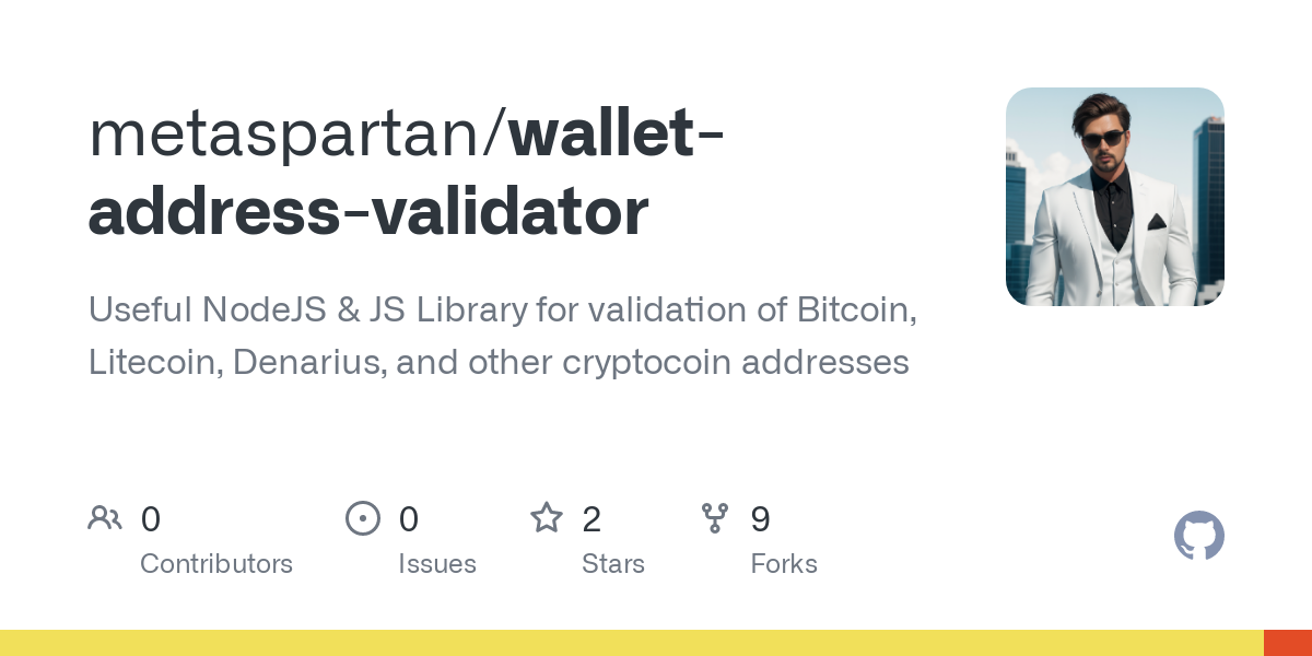 crypto-address-validator-ts | Yarn