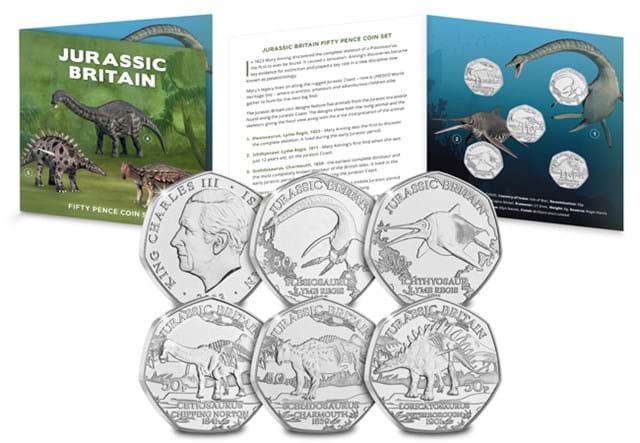 Royal Mint launches new dinosaur 50p - Plymouth Live