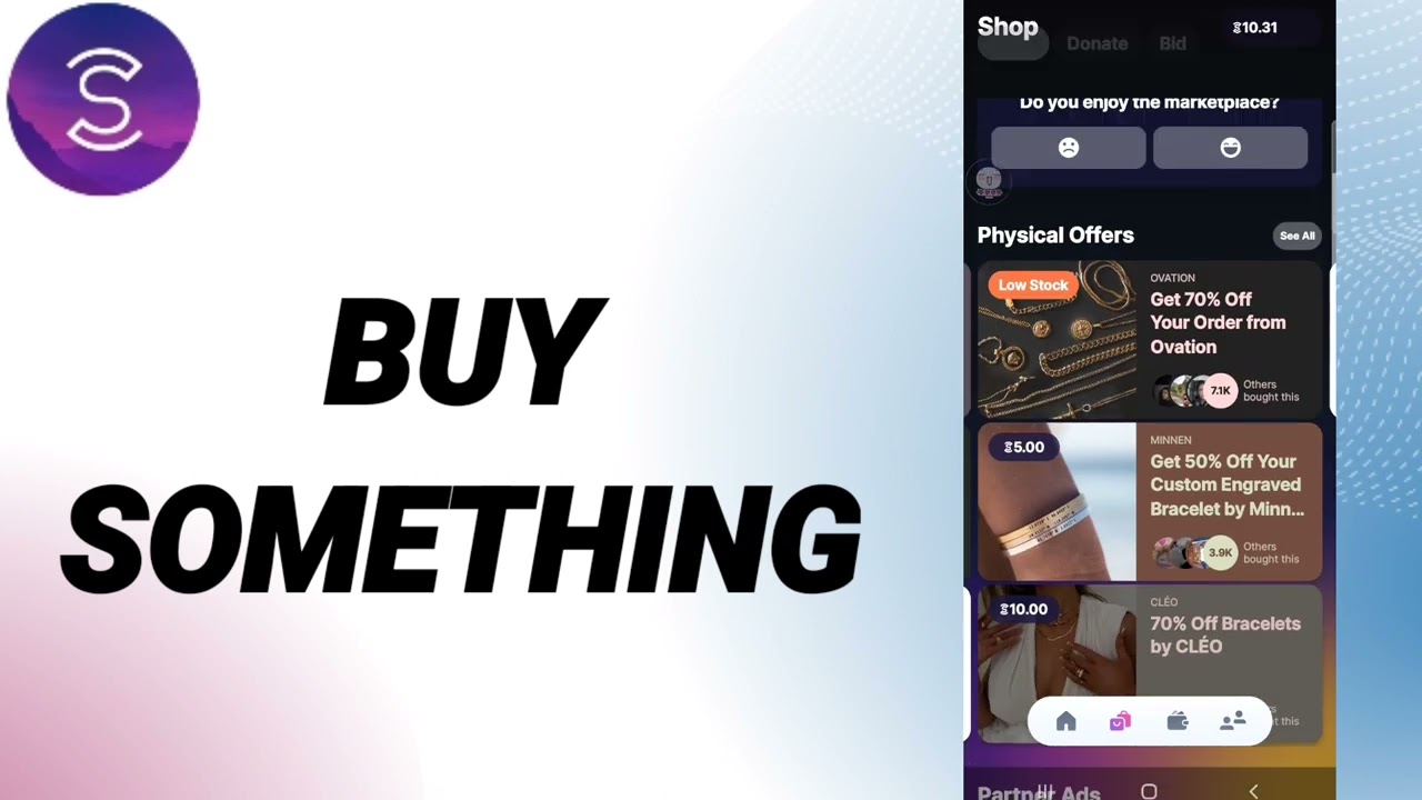 Simple Ways to Buy Stuff on Sweatcoin on Android: 6 Steps