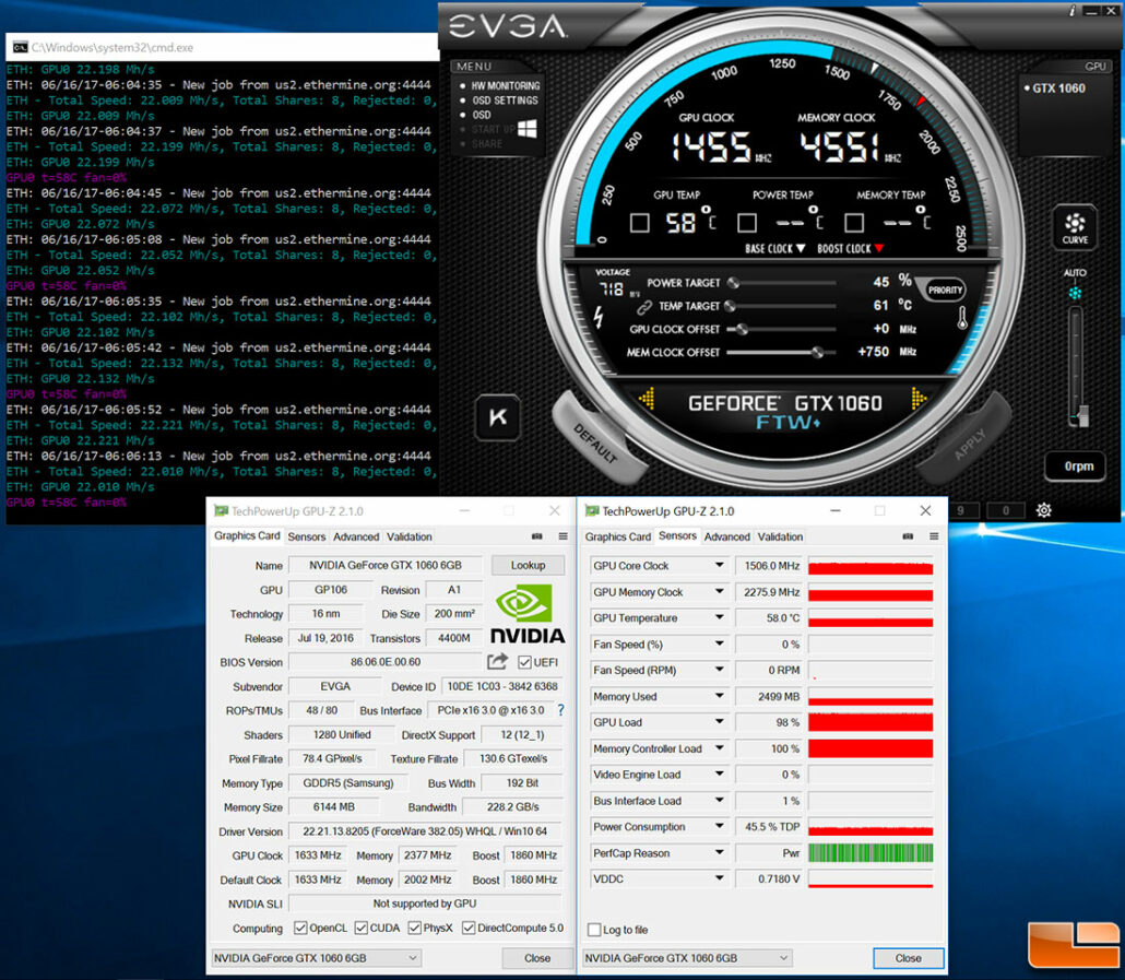 ⛏ NVIDIA GTX 6GB Mining Performance and Hashrate | Kryptex