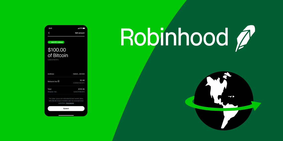 Robinhood Crypto Wallet Review on Android and IOS - Dipprofit