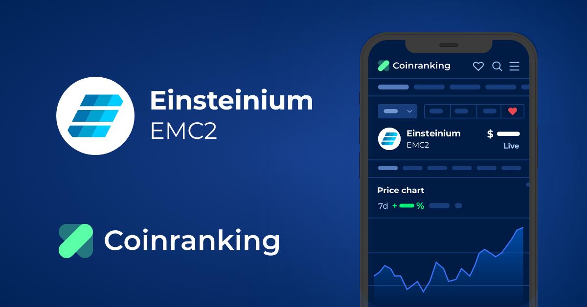 Einsteinium (EMC2) Price Prediction , Is EMC2 a good investment? - CoinArbitrageBot