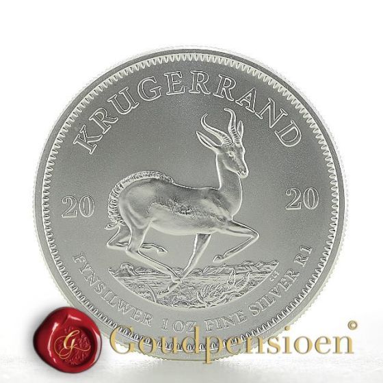 Buy 1oz Krugerrand Silver Coin South African Mint