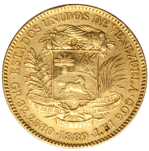 Venezuela Gold Tokens or Coins? | Coin Talk