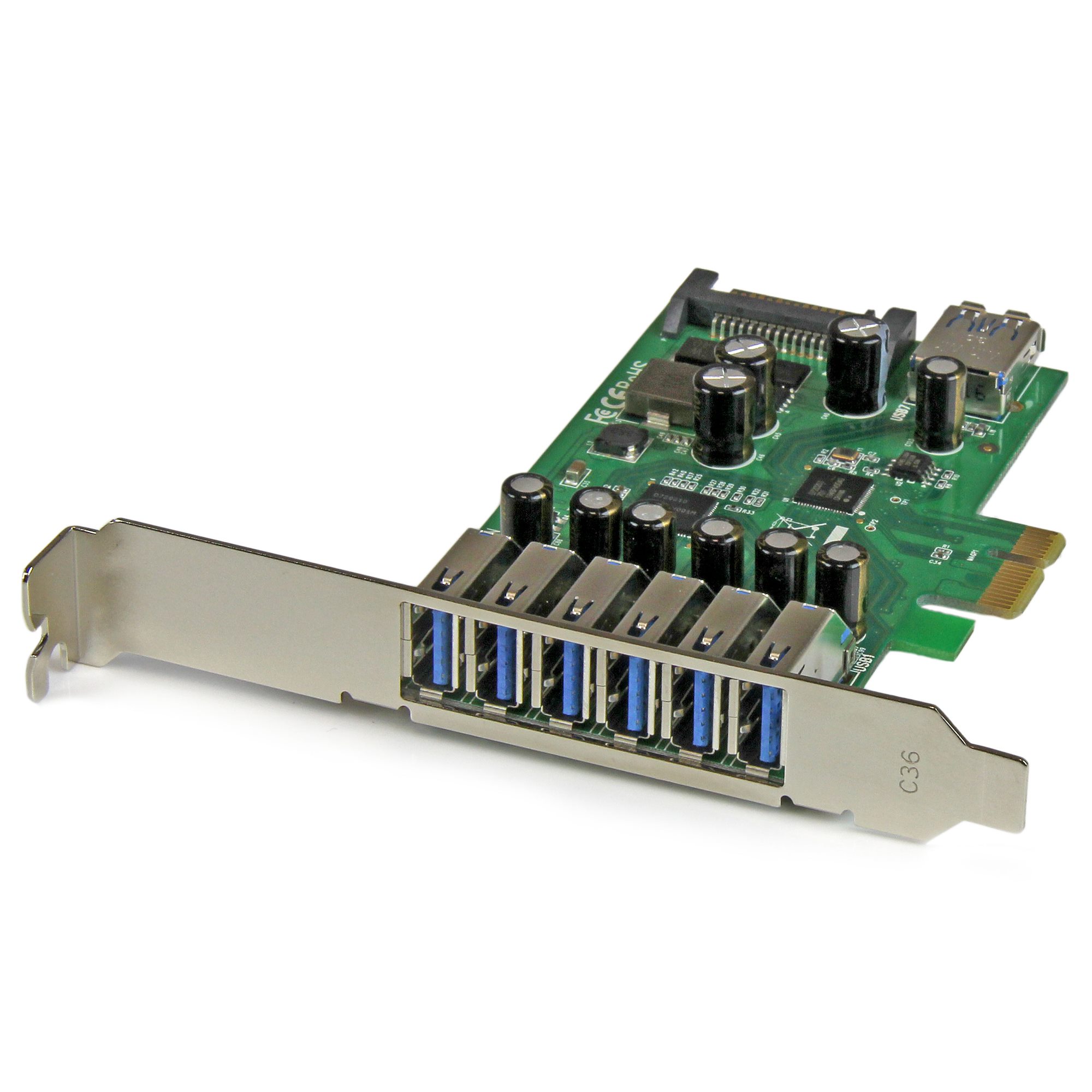 USB PCIe Card | 2-port USB PCI Express Card | PCIe x1 | U3-PCIE1XG