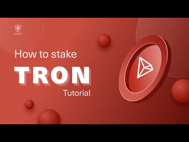 Tron Staking - Stake TRX | Ledger