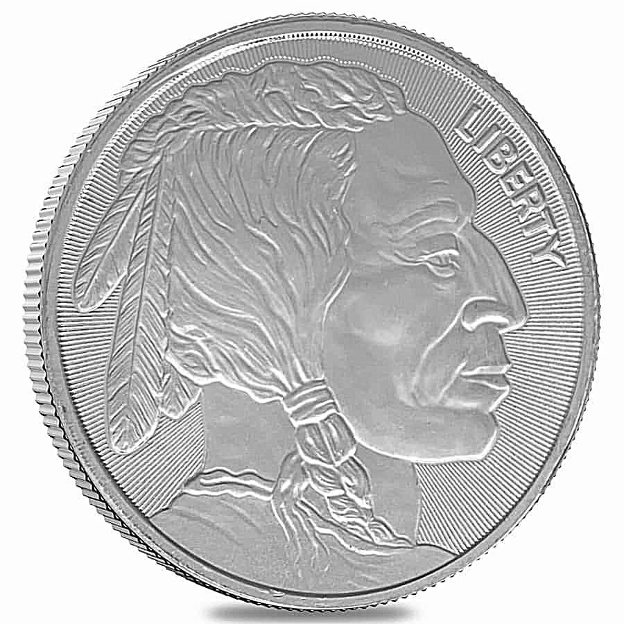 1 oz American Fine Silver Buffalo Round | European Mint