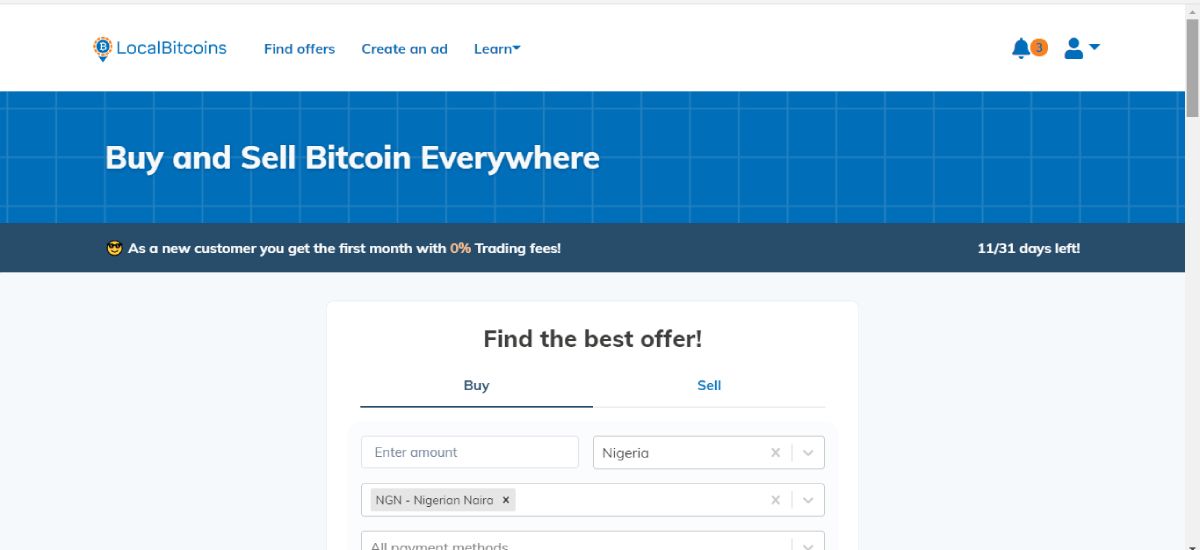 LocalBitcoins review Pros, cons, fees & more | bitcoinhelp.fun