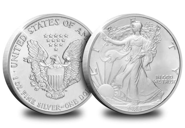 Buy 1 oz American Silver Eagle Coin (BU, Dates Vary)