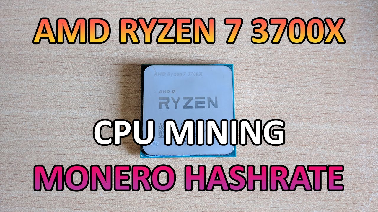 AMD Ryzen7 X CPU in mining. Hashrate, overclock