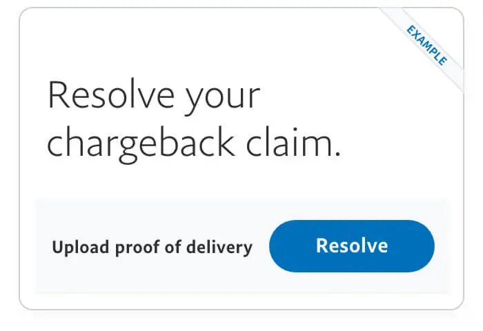 Preventing disputes and chargebacks | PayPal TC