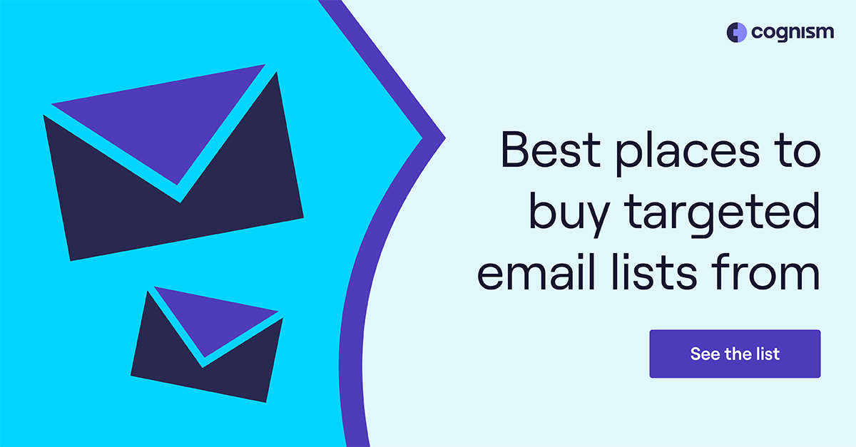 Buy Email Lists: Targeted B2B and B2C Email Address Lists