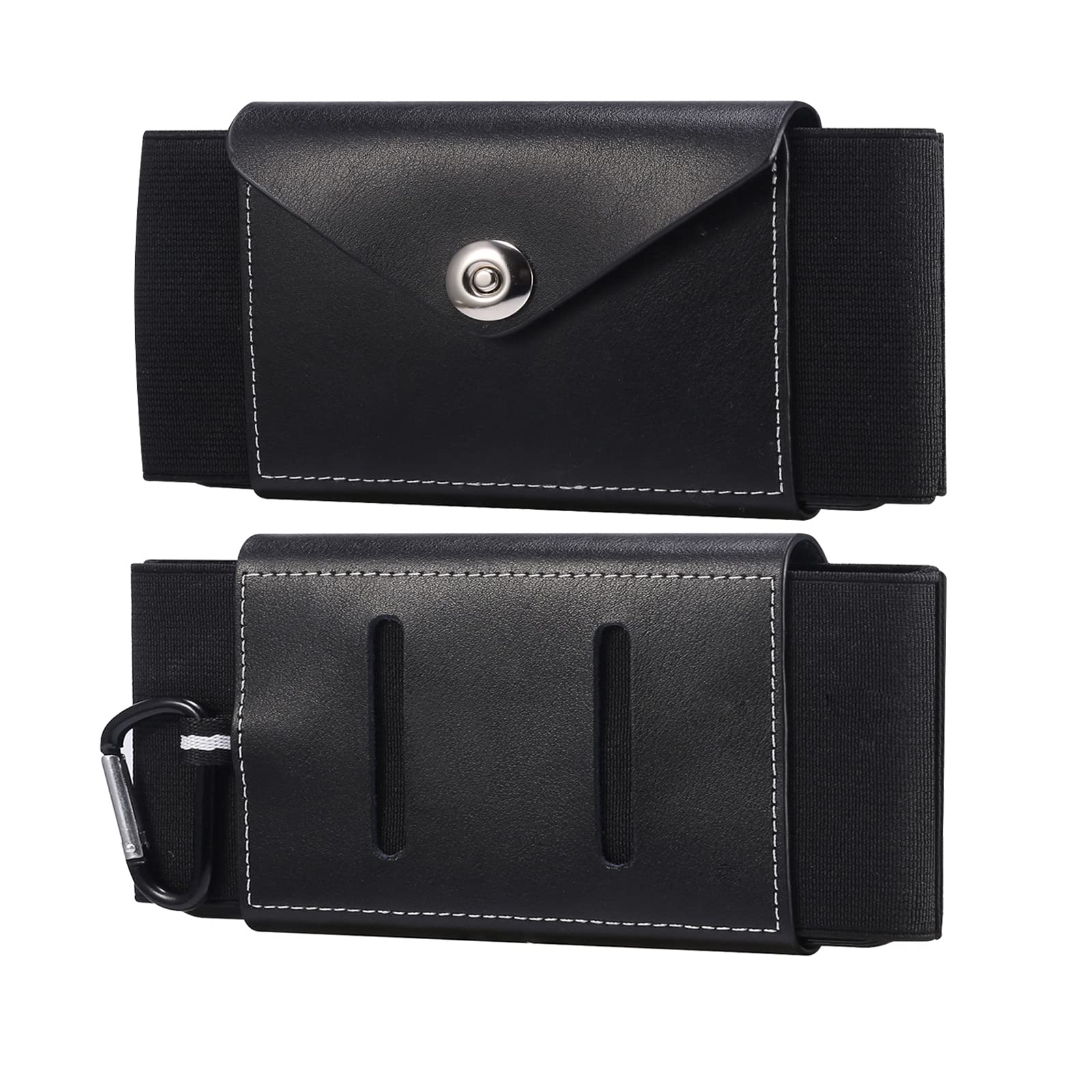 Card Holder with Money Clip | Ratchet Belt without Holes Adjustable Belt Survival Belt | SlideBelts