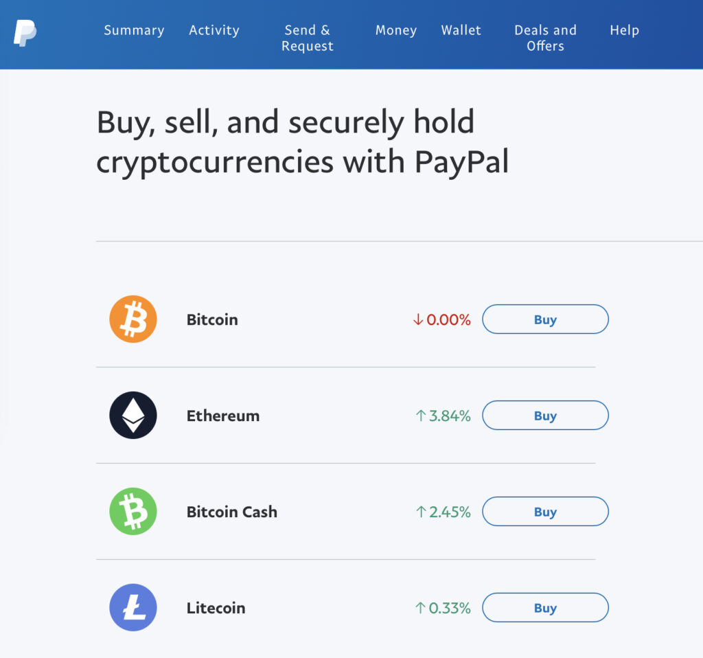 How do I buy Cryptocurrency on PayPal? | PayPal GB