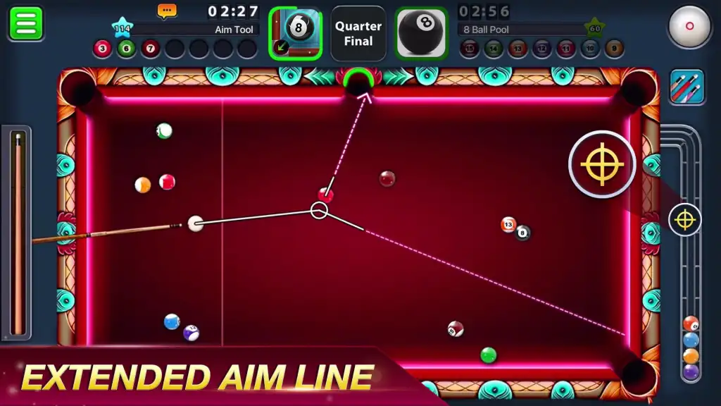 Download 8 Ball Pool (MOD, Long Lines) APK for android