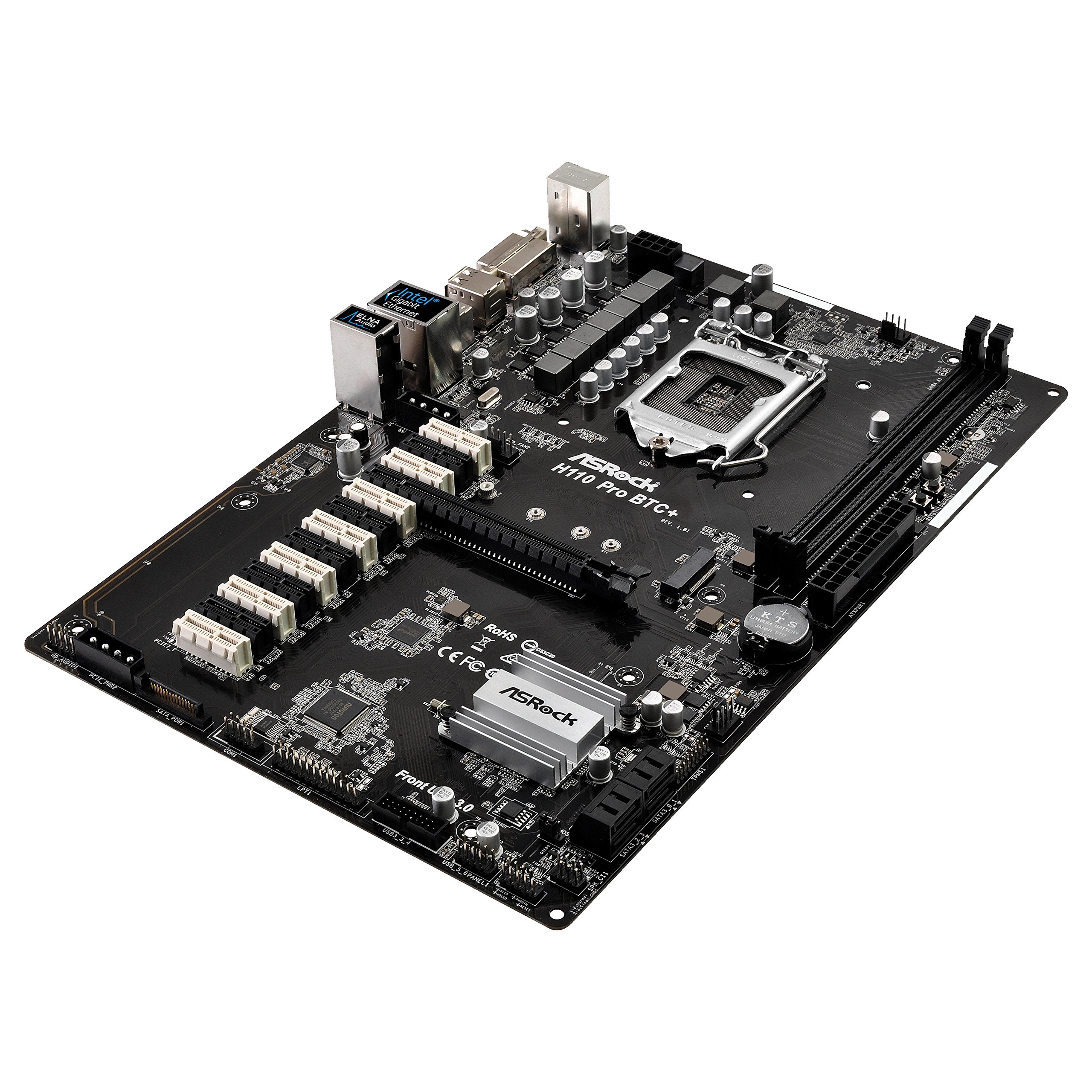 Asrock Intel H Pro BTC+ ATX DDR4-SDRAM Motherboard