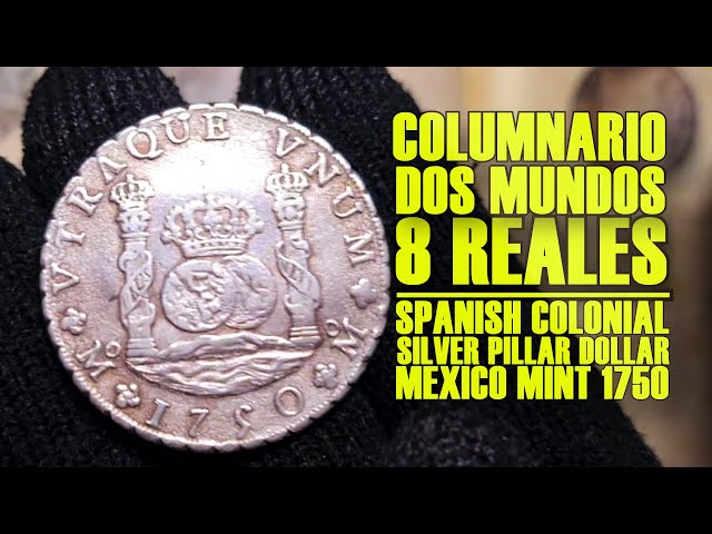 Mexico 1/2 Real Pillars & Globes Dos Mundos Colonial Spain Silver – Caesar's Ghost Numismatics