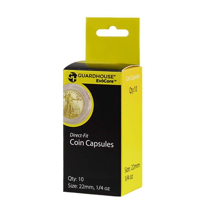 Air-Tite Coin Capsules - Single and Boxes of 