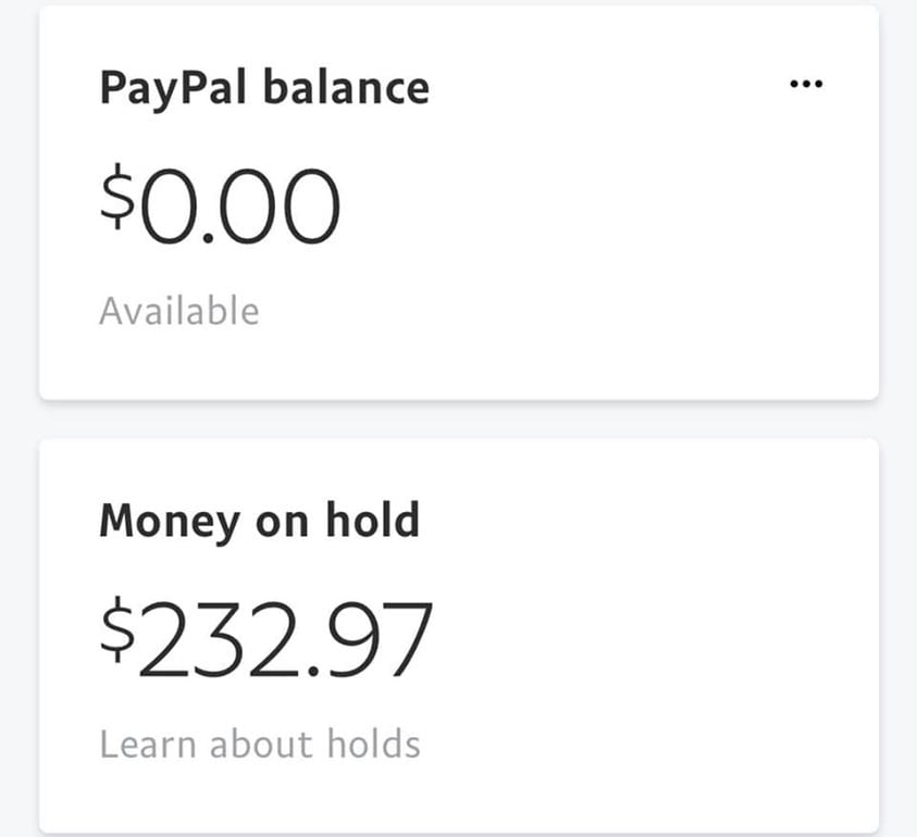 how to avoid money held back by paypal doing drops - PayPal Community